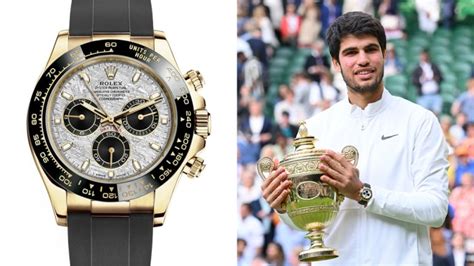 rolex de alcaraz|carlos alcaraz daytona.